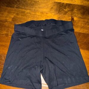 Old Navy Women's Black Bike Shorts